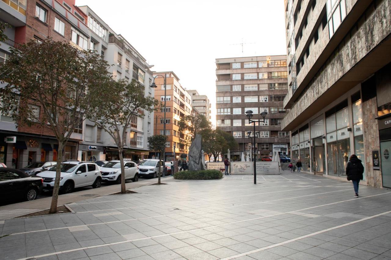 Precioso Apartamento En El Centro De Avilés Kültér fotó